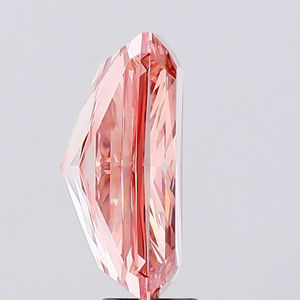 4,00 CT Fancy Vivid Pink Color Alargado Forma radiante Lab Grown Diamond Lab Creado Pink Diamond - Product Image 2