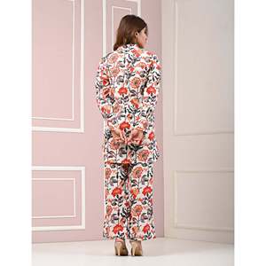 Conjunto de 2 Piezas de Algodón en Blanco y Rojo, Talla 3XL, Estampado, para Verano, con Decoración de Botones en la Parte Superior y Pantalones Cortos - Product Image 6