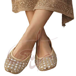 Chaussures Khussa pour femmes, design personnalisé, haute qualité, tendance mode, imprimées, antidérapantes, best-seller, dernier style, couleur et logo personnalisables - Product Image 2