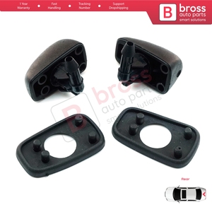 BSP523 2 Pièces Buses de pulvérisation d'eau pour lave-glace arrière pour R19 1988-2000 3/5 portes HB 7700793609 - Product Image 5