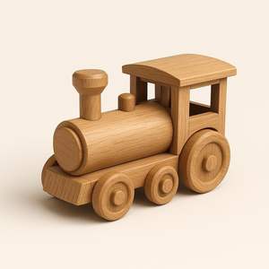 Jouet en bois de luxe pour enfants, design élégant et raffiné, cadeau idéal pour les anniversaires, Noël et les occasions spéciales - Product Image 3