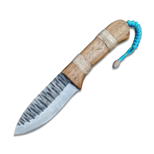 Cuchillos de herrero hechos a mano, diseños únicos, cuchillo medieval afilado duradero, Funda de cuero para uso en exteriores, OEM personalizado - Product Image 1