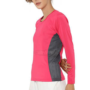 Chemises de compression formelles pour femmes Logo personnalisé imprimé Respirant Séchage rapide de haute qualité Fabriqué dans le meilleur matériau - Product Image 3