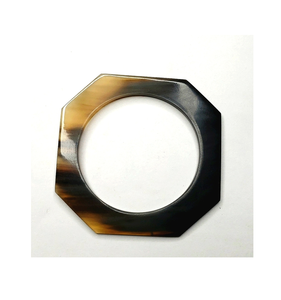 Brazalete de cuerno de búfalo de la mejor calidad para niñas y madres Brazalete de color de cuerno natural de búfalo uso diario a la venta - Product Image 6