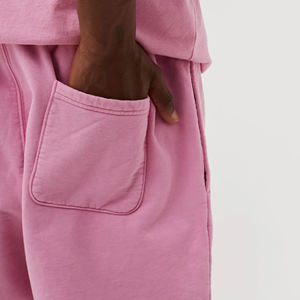 Haute qualité hommes 100% coton toile matériel haute rue Shorts chauds léger Quickdry respirant impression de Logo personnalisé - Product Image 3