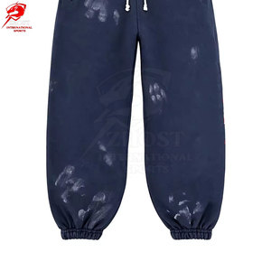 Pantalones de Moda Urbana con Lavado Ácido, Pierna Ancha, Diseño Personalizado, Servicios OEM en Venta - Product Image 4