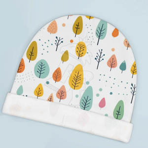 หมวกบีนนี่พิมพ์ลายดิจิตอลนุ่มและทันสมัยผลิตจากปากีสถาน - Product Image 3