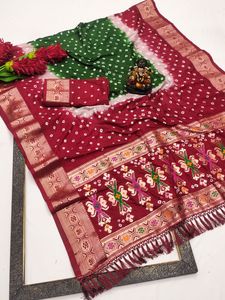 ชุดผ้าไหมอินเดียและปากีสถาน - Product Image 6