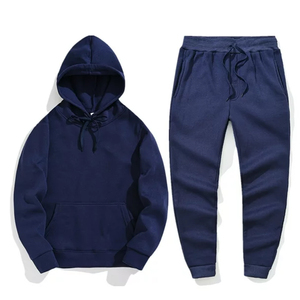 Ensemble de survêtement pour homme de marque de mode personnalisée, sweat-shirts et pantalons de survêtement d'automne, costume à capuche décontracté pour homme, vente chaude - Product Image 2