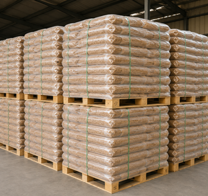 Granulés de bois naturels, briquettes de 6 mm de diamètre, granulés de combustible bruns pour le chauffage des poêles et l'utilisation domestique - Product Image 6
