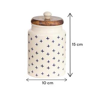 Carafe en céramique moderne pour servir et conserver les aliments, pot hermétique multi-usages en céramique par HAND MADE CRAFT - Product Image 1