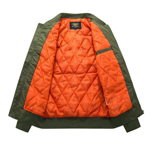 2025 High Quality Unisex Custom Logo Baseball Flight <b>Jacket</b> Plus Size Bomber <b>Pilot</b> <b>Jackets</b> Bomber <b>Jackets</b> - Product Image 2