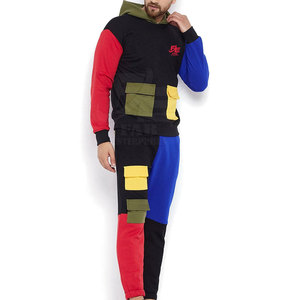Ensemble de survêtements de sport personnalisés pour hommes, design élégant, tissu à capuche évacuant la sueur pour l'entraînement, les voyages et l'hiver - Product Image 2