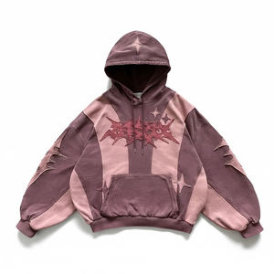 Sweat-shirts à capuche décontractés gris de haute qualité pour femmes, logo brodé personnalisé, vente chaude, streetwear décontracté, col à capuche, hiver - Product Image 1