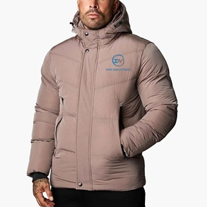 Veste d'hiver matelassée pour homme personnalisée 2025, broderie personnalisée, haute qualité, taille plus, veste à bulles personnalisée, veste matelassée OEM - Product Image 2
