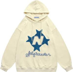 Sudaderas con capucha de algodón 100% personalizadas Diseño bordado Técnicas lavadas con ácido lavadas a la piedra Impresión de pantalla de seda frontal con capucha Sólido - Product Image 1