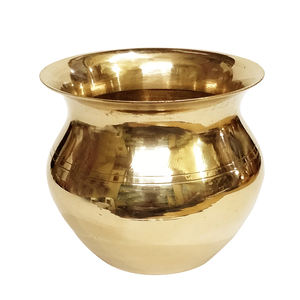 สุดยอดคอลเลกชันห้องครัวอุปกรณ์ทองเหลือง Lota ออกแบบมาเป็นพิเศษสําหรับวัดฮินดูทางศาสนาใช้ล่าสุด Pooja Lota คุณภาพดี - Product Image 2
