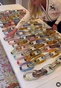 Adorable Art Deco <b>Wall</b> <b>Decorative</b> Tray Chain Resin Item for <b>Home</b> with Competitive Whole Sale Price in India - Product Image 3