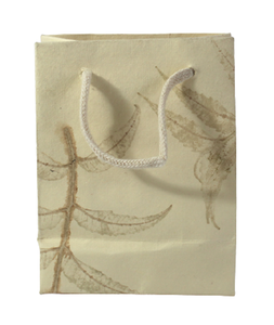 Impression de logo personnalisé en gros de papier d'art de luxe moderne et élégant sac cadeau fait main pour les petits magasins boulangerie - Product Image 3