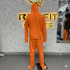 Survêtement pour homme avec fermeture éclair, nouvelle conception unique, nouvelle qualité supérieure, logo personnalisé, prix bas, demande du client, 2026 - Product Image 2