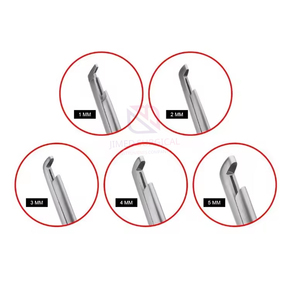 Juego de 5 Piezas de Kerrison Rongeur de Acero Inoxidable Premium, Herramientas Quirúrgicas Ortopédicas Manuales para Columna Cervical OEM - Product Image 2