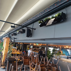 ELCON GLASS IR 2500 เครื่องทำความร้อนอินฟราเรดไฟฟ้าควบคุมด้วยรีโมท 2500W ควอตซ์กระจกสีดำ IP67 อลูมิเนียมกันน้ำ - Product Image 3
