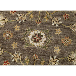 พรมขนสัตว์ถักมือสีน้ำตาลเบจลายดอกไม้สำหรับตกแต่งห้องนั่งเล่น พรมปูพื้นทรงสี่เหลี่ยมผืนผ้าขนาดใหญ่ หนา 10 มม. รุ่น SPR-17 - Product Image 3