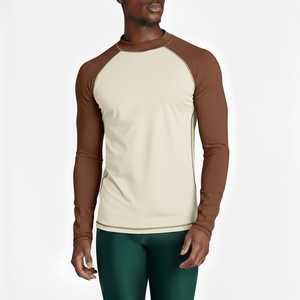 Protector de erupción personalizado con costuras reforzadas y ajuste de compresión diseñado para entrenamiento de agarre MMA BJJ y entrenamientos de alta intensidad - Product Image 6