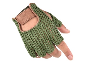 Guantes Deportivos de Medio Dedo para Hombre, Antideslizantes, con Malla en la Parte Posterior, para Yoga, Actividades al Aire Libre, Levantamiento de Pesas y Ciclismo, Venta al Por Mayor - Product Image 4