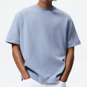 Best Quality Cotton Men T-Shirt Comfortable Casual Everyday Wear Breathable Fabric Cheap Price Factory Direct Supply - Product Image 4