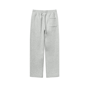 Pantalones de chándal vintage de algodón pesado para hombre, pantalones de chándal holgados de pierna ancha transpirables personalizados para hombre - Product Image 3