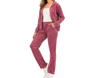 Survêtement décontracté pour homme athlétique, uni, léger, extensible, en tissu polaire 100% coton, design antistatique pour les activités de fitness - Product Image 3