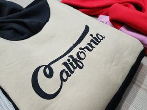 Sweats à capuche avec broderie, mélange de couleurs à carreaux, unisexe, coupe ajustée, impression personnalisée, 100% coton molleton, hiver, fabriqué en Turquie, meilleure qualité - Product Image 3