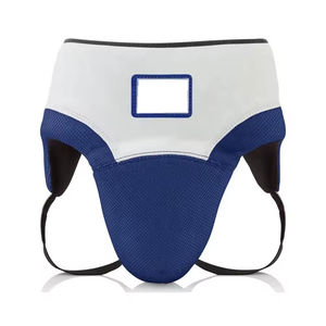 Martial Arts Wear Taekwondo Male <b>Groin</b> <b>Protector</b> <b>Groin</b> Guard High Quality PU Leather Adjustable High Quality <b>Groin</b> Guard - Product Image 1