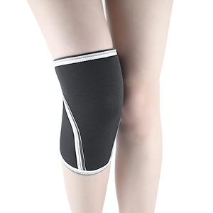 Logo personnalisé Néoprène Genouillère Élastique Compression Gym Fitness Training Support pour Genou Soulagement de la Douleur Protection contre l'Arthrite - Product Image 1