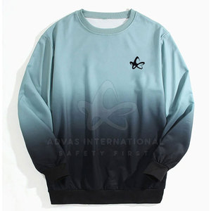 Nouveau design hommes 100% coton séchage rapide respirant haute qualité décontracté automne hiver sweats et sweats à capuche avec motif solide - Product Image 1