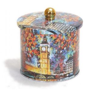 1.7L Knob Handle Afremov Big Ban Ø 140x125mm Recipiente redondo de metal Categoría de producto Latas de metal - Product Image 1