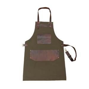 Unisex adjustable multi pocket denim <b>apron</b> for Chef Kitchen BBQ and Studio - Product Image 2