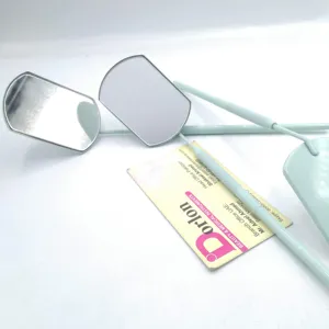 Professional Color Coated <b>Square</b> Shape Eyelash <b>Mirror</b> Stainless Steel Private Logo Makeup <b>Mirror</b> Eyelash Extension Lash <b>Mirror</b> - Product Image 1