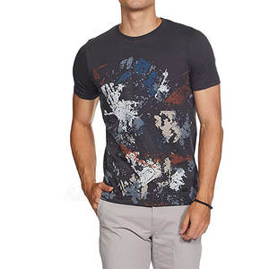 เสื้อยืดคอกลมแบบซับลิเมชั่นขายส่ง พิมพ์โลโก้ตามสั่ง ระบายอากาศได้ดี เป็นมิตรกับสิ่งแวดล้อม เสื้อแขนสั้นผู้ชาย สีพื้น คุณภาพสูง - Product Image 3