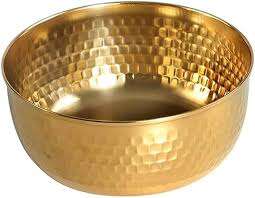 Bol à salade en acier inoxydable, ustensiles de cuisine, bol à salade et à fruits de table, taille personnalisable pour la décoration de la maison - Product Image 2