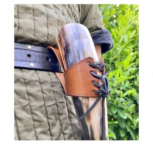 Cuerno para beber auténtico hecho a mano Vikingo, técnica pulida tallada india, recuerdo de estilo náutico con estilo Animal - Product Image 4