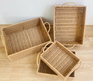 Practical Eco-Friendly Handcrafted <b>Paper</b> Clothing <b>Organizer</b> Classic Style Multi-Purpose Rectangle Design Multi-Capacity - Product Image 1