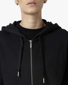 Automne et hiver nouvelle mode féminine grande taille sport décontracté revers fermeture éclair mince confortable respirant à capuche - Product Image 4