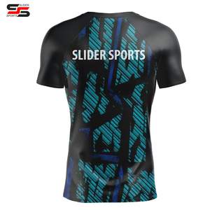 Rashguard OEM MMA Grappling <b>Rash</b> <b>Guard</b> <b>Men</b> Sublimation Printed Spandex Bjj <b>Rash</b> <b>Guard</b> Gym jiu jitsu kimono/kimono de jiu jitsu - Product Image 4