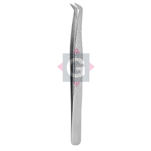 Pince à cils pince à épiler extension de cils impression pince à épiler antistatique en acier inoxydable-lot de 4 10 mm pointus - Product Image 6