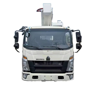 Plataforma de trabajo aérea telescópica personalizada de 24M 28M, camión con brazo telescópico, elevador de personal, vehículo de trabajo aéreo, listo para envío - Product Image 1