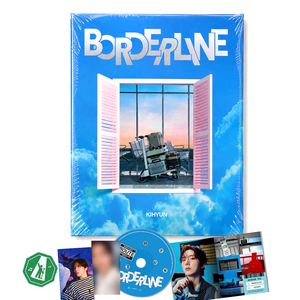 KIHYUN BORDERLINE 1er album EP [Version ROUTE] Photobook + CD + Photocard + Photo imprimée + Autocollant (So Good) MONSTA X K-Pop Coréen - Product Image 3
