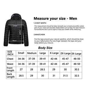 <b>Men's</b> Jacket High Quality Winter Outdoor Puffer Jacket Women's Warm Coat Embroidery Logo Northen Down puffer jacket - Product Image 2
