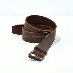 Vintage <b>Brown</b> Textured <b>Leather</b> Handmade <b>Men's</b> Casual <b>Belt</b> High Quality Designer <b>Leather</b> Casual <b>Belt</b> Customization Available - Product Image 2